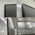 Short throw black diamond fresnel projection screen